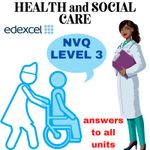 NVQ LEVEL 3 Diploma in Health & Social Care(Adults) / Answers to all Units