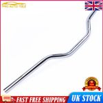 Motorbike Motorcycle Drag Bar Handlebar Silver Chrome Handle Bar Grip 7/8' 22mm