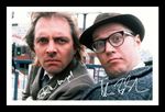 Ade Edmondson & Rik Mayall - Bottom Autograph Signed & Framed Photo