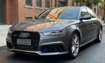 Front Grille fits Audi A6 C7.5 S6 2016-2018 Gloss Black Honeycomb RS Style Mesh