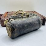 Antique Ethiopian coptic Geez Healing scroll or amulet Leather Case