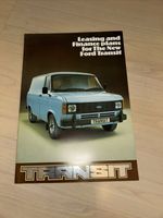 FORD TRANSIT VANS Leasing & Finance Plans Brochure c1978