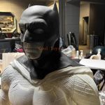 DC BVS Ben Affleck Batman Mask The Dark Knight Halloween Headgear Soft Rubber