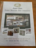 Beautiful Down beside the Sea Side Janet Clare Wall Hanging quilt kit
