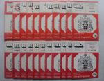 Wigan Rugby League Football Club 1976-1977 Full season league & cup + (22)