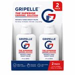 Gripelle Pole Grip 59ml (2 fl oz) Anti-Sweat Hand Grip | Dry Hands | 2 Pack