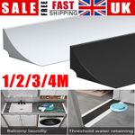 1/2/3/4M Bendable Bathroom Bath Edging Seal Trim Strip Kitchen Water Barrier UK