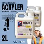 Acrylic Primer Wall Floor APD Water-based ACRYLER Reducing Absorption - 2 litres