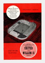 Manchester United v Willem II 1963-1964 Cup Winners Cup 15/10/1963