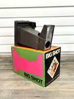 Vintage Retro Polaroid BIG SHOT Portrait LAND Camera 1970's Original Box Bigshot