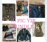 Y2K Women's Vintage Clothing Bundle Depop Reseller Job Lot, Mixed Sizes