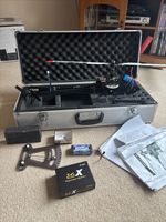 Trex 450 Pro Flybar Helicopter Working With Case And Extras