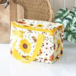 Bee Radiant Print Lunchbag | Insulated Cool Bag | RPET Eco Lunch Box Gift