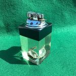 VINTAGE LUCITE CLAMSHELL OYSTER TABLE LIGHTER JAPANESE 1960s