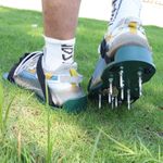 Spikes Pair Lawn Garden Grass Aerators Aerating Sandals Shoes Durable