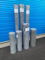 Welded Wire Mesh Roll, 15m / 30m,  90cm / 2m tall, Galvanised Aviary Catio