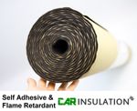 3mm Van Insulation Adhesive Black Closed Cell Foam Car Lining Mat Door Wall 