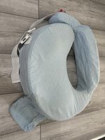 My Brest Friend Nursing Pillow, Blue Striped cotton Breastfeeding Pillow