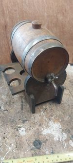 Mini Whiskey Display  Barrel
