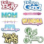 Relative Words Metal Cutting Dies Stencil Embossing Die Scrapbooking Card Crafts
