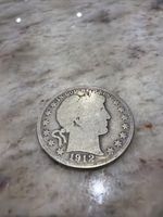 1903  BARBER HAlf dollar uniquely worn
