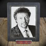 Jeremy Beadle Hand Signed Monochrome Photograph in Mount