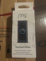 Ring Video Doorbell Wired - Black