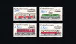 Czechoslovakia 1986 Railway Mi. 2881 - 2884 Complete Lot MNH **