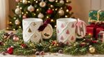 TK MAXX 1 x Green & 1 x Pink Christmas Tree Mug by Sunday Morning Ceramics New