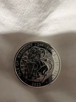 2oz Queens Beast - Yale Of Beaufort - 9999 Silver 