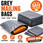 GREY MAILING BAGS STRONG POLY POSTAL POST POSTAGE SELF SEAL PACKAGING STRONG