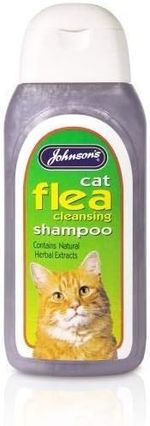 Johnsons Cat Flea Cleansing Shampoo 200ml
