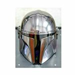 The Mandalorian 18 Guage Steel Medieval Star Wars Boba Fatt Mandalorian Helmets
