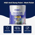 HQC Damp Proof & Damp Seal Emulsion  Paint -  1L to 5L -24 Colours