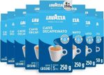 Lavazza, Caffè Decaffeinato, Ground Coffee, 8 Packs of 250 g, Ideal for Moka Pot
