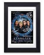 STARGATE SG1 SG-1 CAST SIGNED POSTER TV SHOW SERIES PRINT PHOTO AUTOGRAPH GIFT