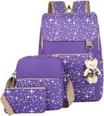 Kids Backpack School Bag Set - Girls Boys Waterproof Bookbag Rucksack Daypack 3