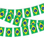 10/20/50/100/1000 Metres Brazil Flags Bunting Bandeira do Brasil Speedy Delivery