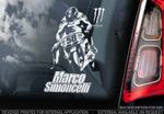 Marco Simoncelli - Moto GP Car Sticker -Super Sic #58- PROCEEDS TO CHARITY -TYP1