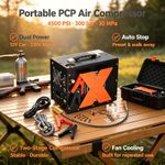 4500PSI PCP Air Compressor Electric Airgun Rifle High Pressure Pump 8L