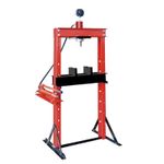 Heavy Duty Hydraulic Shop Press 20T (Pressure Gauge Garage H Frame Workshop)