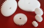 Gears Module 0.5 Plastic Milled 10 to 230 Teeth POM Plastic Spur Gear