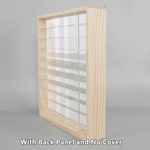 50 Grids Acrylic Display Cabinet for Diecast Car Matchbox 1/64 Wall Shelf