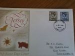 First day of issue Jersey stamps