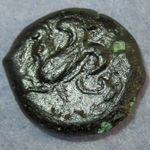 COA Ancient Greek Sicily Syracuse Hippocamp RARE AE Litra! Dionysios I 410-400BC