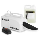 BeamZ SNOW600 Fake Snow Making Machine - Winter Effect Christmas Party Events
