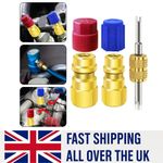 R12 To R134a A/C Filling Valve Port Adapter Kit Retrofit Remover Tool High Low