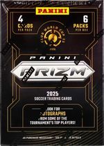 2025 Panini Prizm FIFA Club World Cup - 6-Pack Blaster Box Sealed