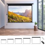 Electric Motorised Projector Screen 72-120inch Home Cinema Theater 4:3 16:9 230V