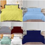 400TC 100% EGYPTIAN COTTON DUVET QUILT COVER SINGLE DOUBLE KING SIZE BED SHEETS